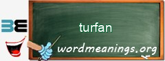 WordMeaning blackboard for turfan